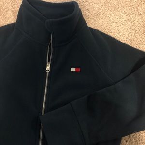 Tommy fleece zip up jacket